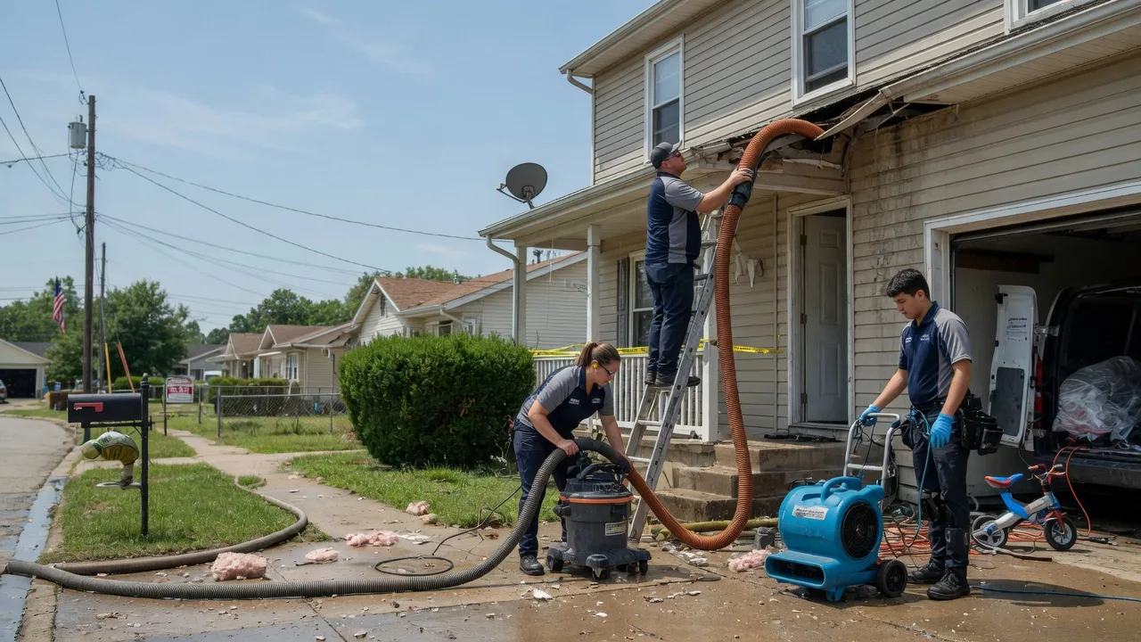 Water Damage Restoration in Tamms, IL near me